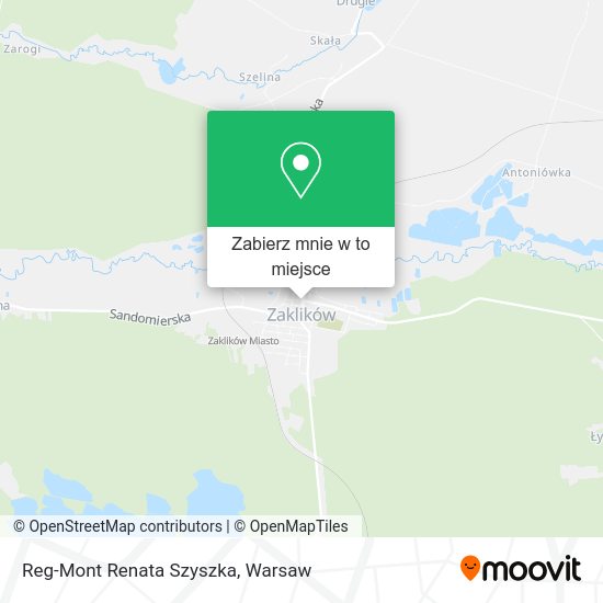 Mapa Reg-Mont Renata Szyszka