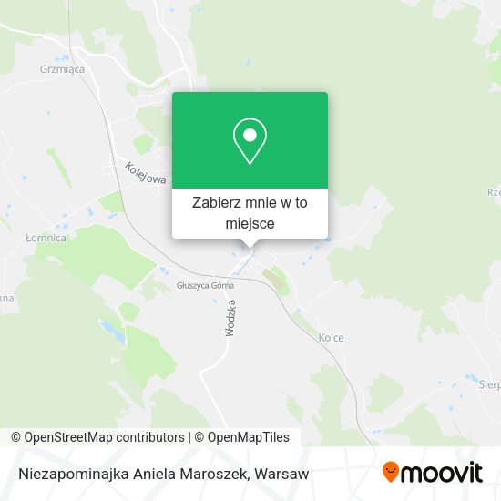 Mapa Niezapominajka Aniela Maroszek