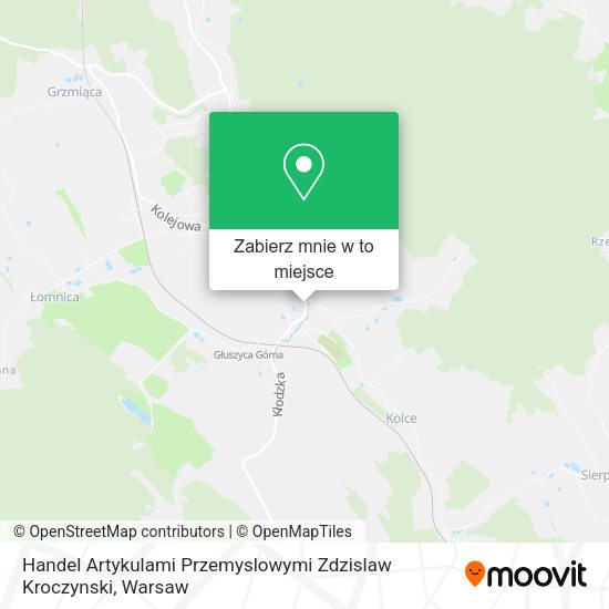 Mapa Handel Artykulami Przemyslowymi Zdzislaw Kroczynski