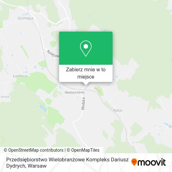 Mapa Przedsiębiorstwo Wielobranżowe Kompleks Dariusz Dydrych