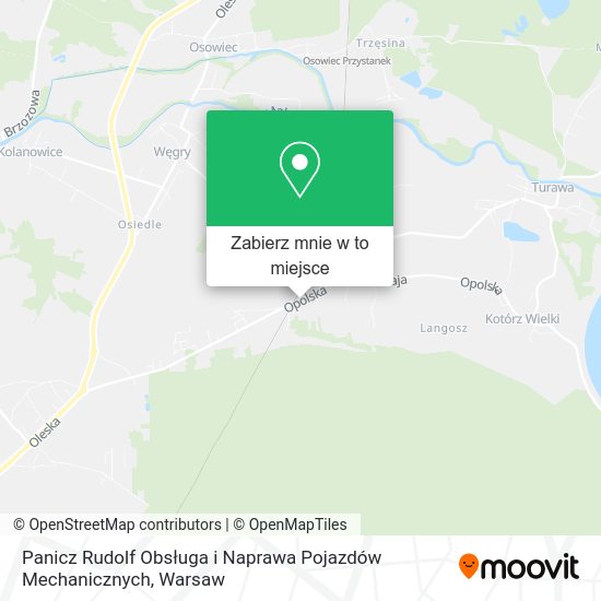 Mapa Panicz Rudolf Obsługa i Naprawa Pojazdów Mechanicznych