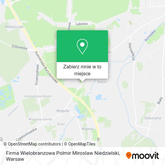 Mapa Firma Wielobranzowa Polmir Miroslaw Niedzielski