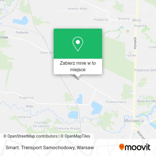 Mapa Smart. Transport Samochodowy