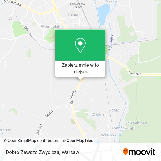 Mapa Dobro Zawsze Zwycieza