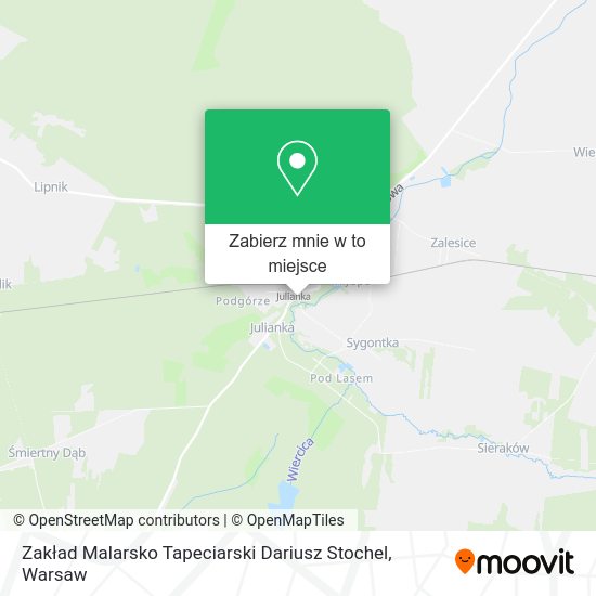 Mapa Zakład Malarsko Tapeciarski Dariusz Stochel