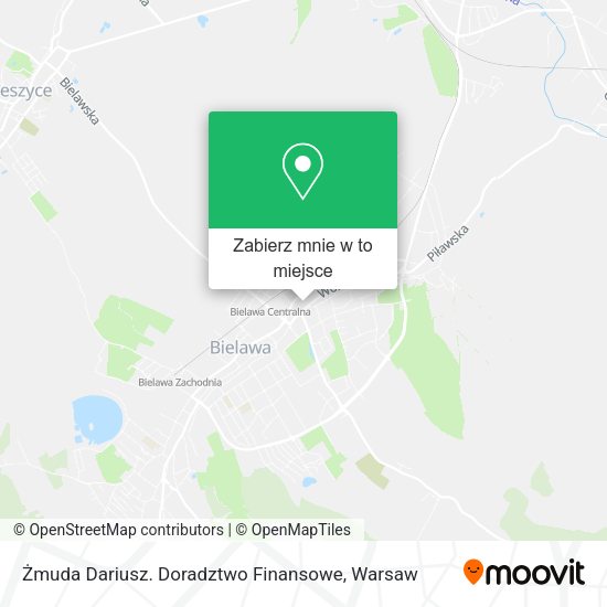 Mapa Żmuda Dariusz. Doradztwo Finansowe