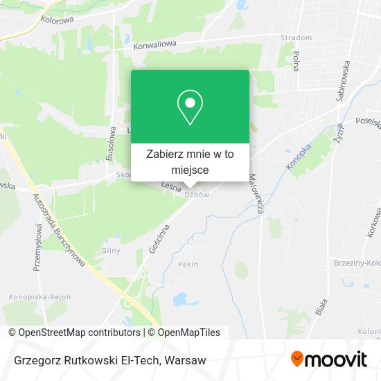 Mapa Grzegorz Rutkowski El-Tech