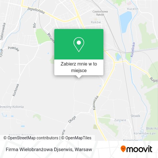 Mapa Firma Wielobranżowa Djserwis