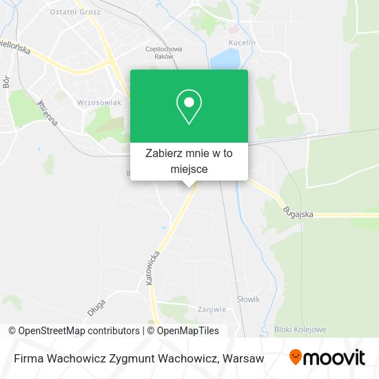 Mapa Firma Wachowicz Zygmunt Wachowicz