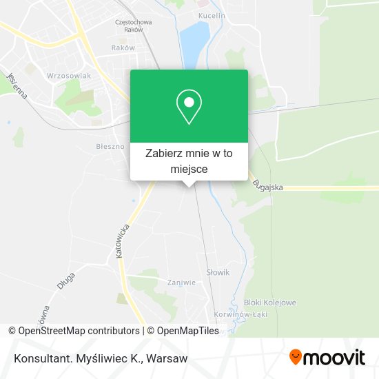 Mapa Konsultant. Myśliwiec K.