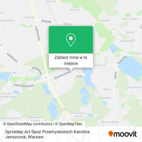 Mapa Sprzedaz Art Spoz Przemyslowych Karolina Jenszczok