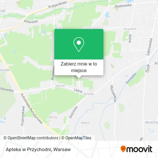 Mapa Apteka w Przychodni