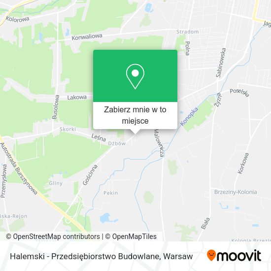 Mapa Halemski - Przedsiębiorstwo Budowlane