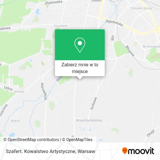 Mapa Szafert. Kowalstwo Artystyczne