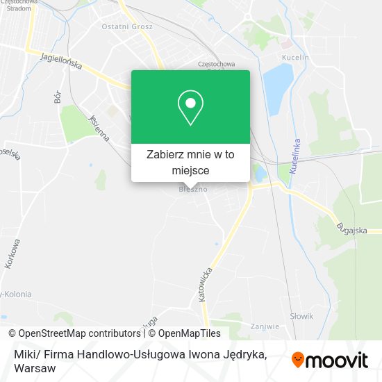 Mapa Miki/ Firma Handlowo-Usługowa Iwona Jędryka