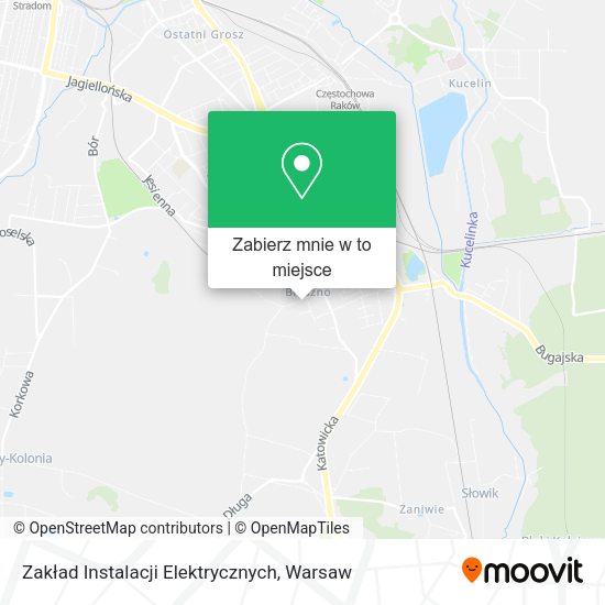 Mapa Zakład Instalacji Elektrycznych