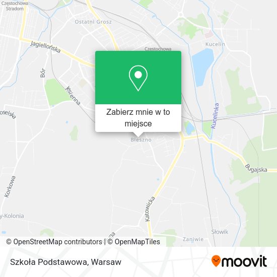 Mapa Szkoła Podstawowa