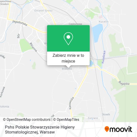 Mapa Pshs Polskie Stowarzyszenie Higieny Stomatologicznej