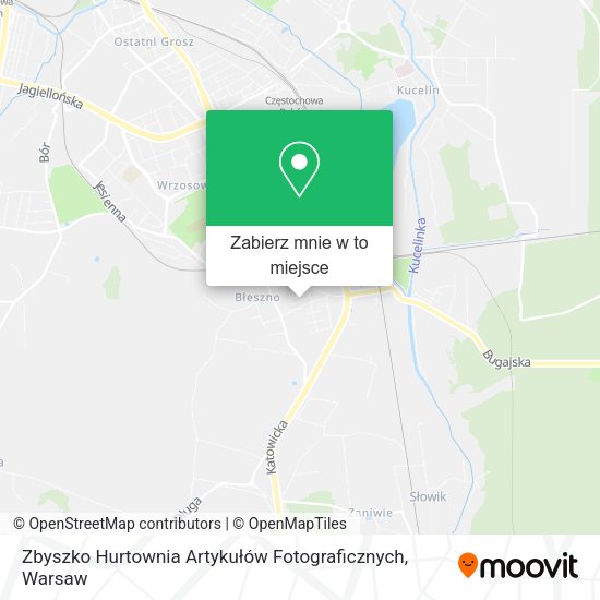 Mapa Zbyszko Hurtownia Artykułów Fotograficznych