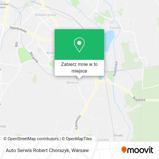 Mapa Auto Serwis Robert Chorazyk