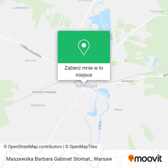 Mapa Maszewska Barbara Gabinet Stomat.