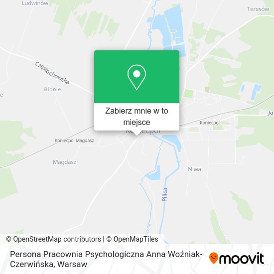 Mapa Persona Pracownia Psychologiczna Anna Woźniak-Czerwińska