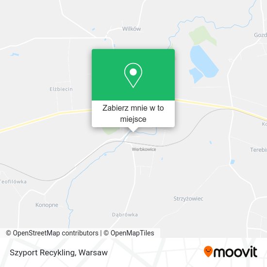 Mapa Szyport Recykling