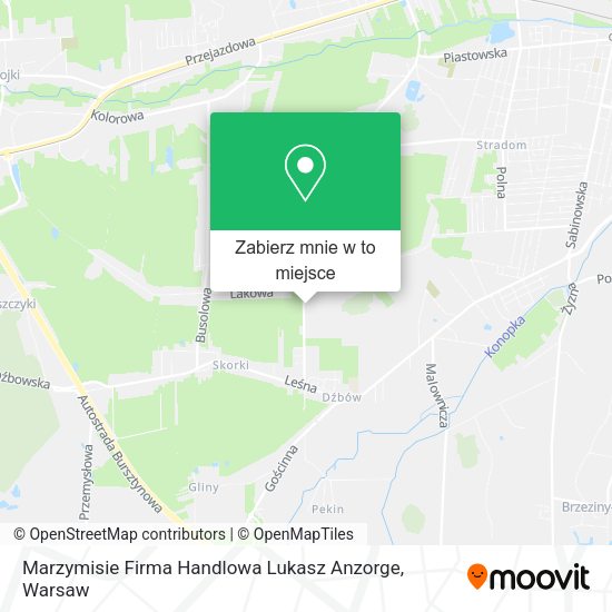 Mapa Marzymisie Firma Handlowa Lukasz Anzorge