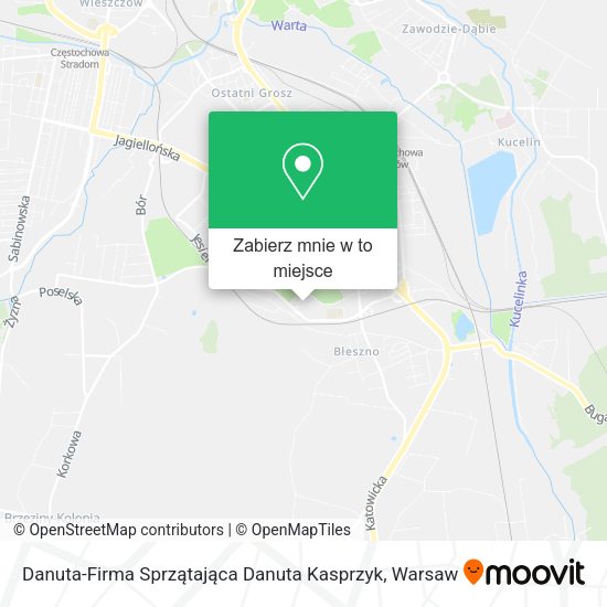 Mapa Danuta-Firma Sprzątająca Danuta Kasprzyk