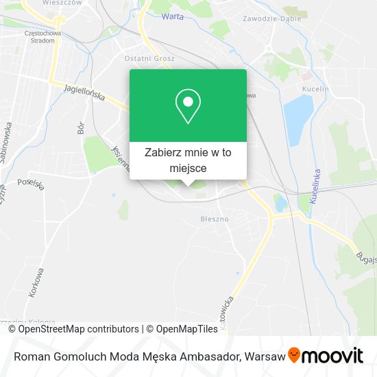 Mapa Roman Gomoluch Moda Męska Ambasador