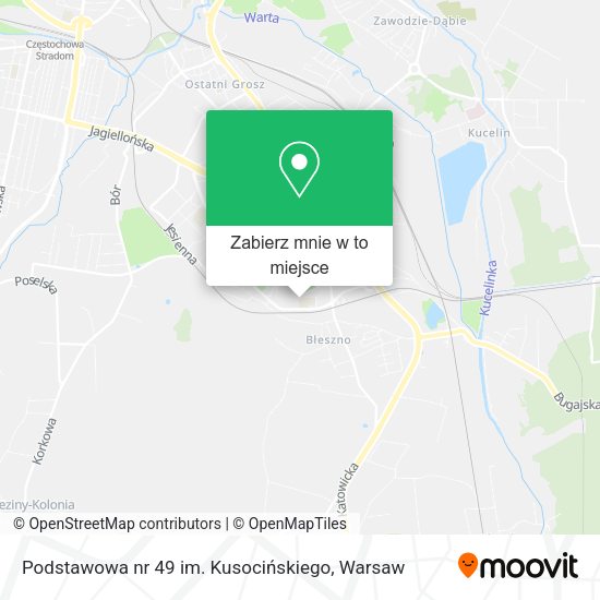 Mapa Podstawowa nr 49 im. Kusocińskiego