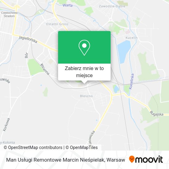 Mapa Man Usługi Remontowe Marcin Nieśpielak