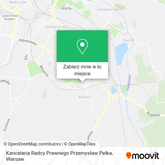 Mapa Kancelaria Radcy Prawnego Przemysław Pełka