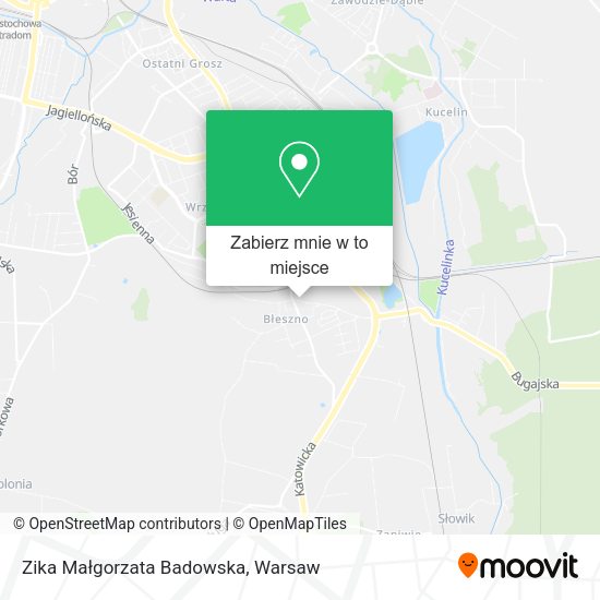 Mapa Zika Małgorzata Badowska