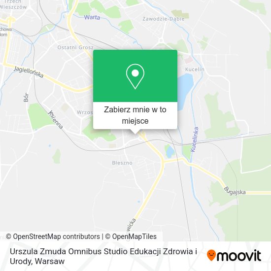 Mapa Urszula Zmuda Omnibus Studio Edukacji Zdrowia i Urody