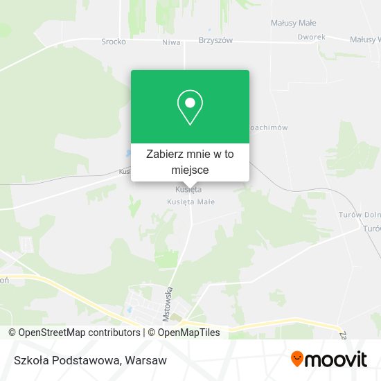 Mapa Szkoła Podstawowa