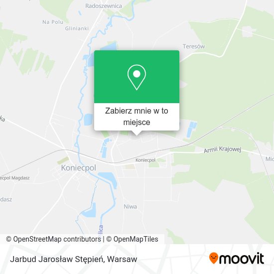 Mapa Jarbud Jarosław Stępień