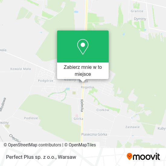 Mapa Perfect Plus sp. z o.o.