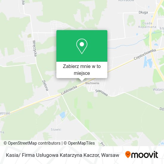 Mapa Kasia/ Firma Usługowa Katarzyna Kaczor