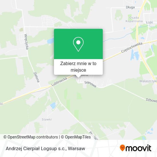 Mapa Andrzej Cierpiał Logsup s.c.