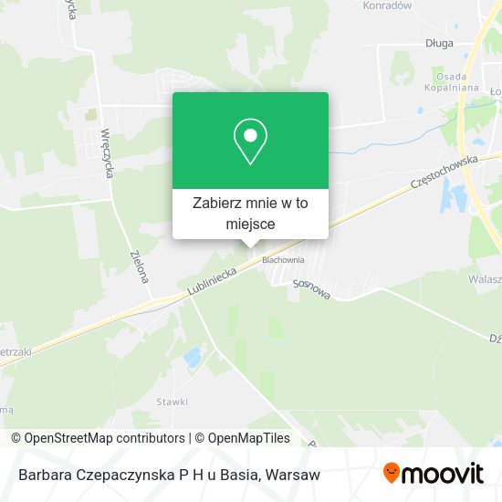 Mapa Barbara Czepaczynska P H u Basia