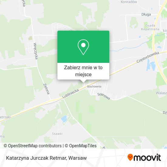 Mapa Katarzyna Jurczak Retmar