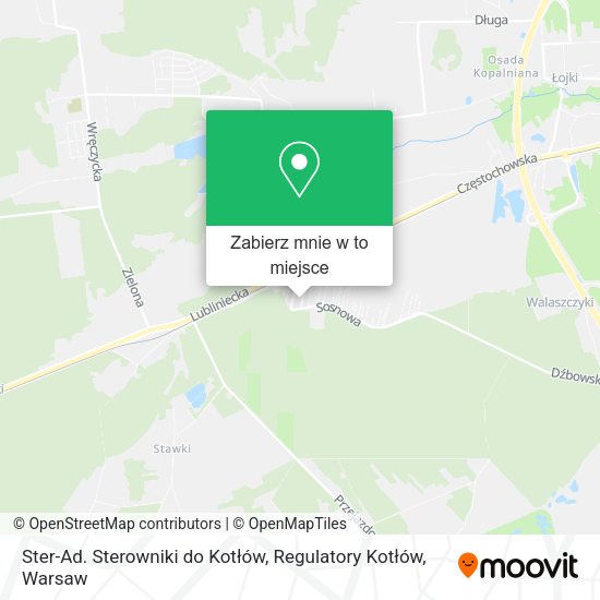 Mapa Ster-Ad. Sterowniki do Kotłów, Regulatory Kotłów