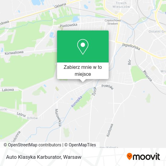 Mapa Auto Klasyka Karburator