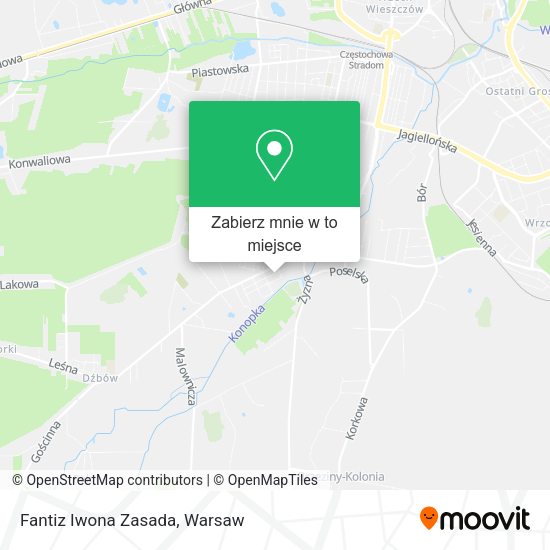 Mapa Fantiz Iwona Zasada