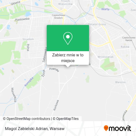 Mapa Magol Zabielski Adrian