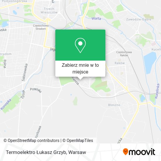 Mapa Termoelektro Łukasz Grzyb