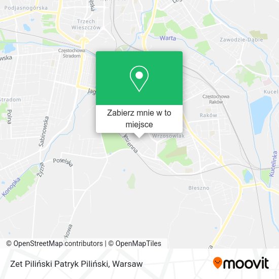 Mapa Zet Piliński Patryk Piliński