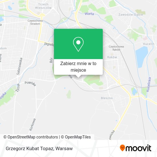 Mapa Grzegorz Kubat Topaz