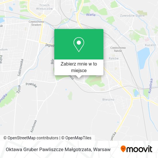 Mapa Oktawa Gruber Pawliszcze Małgotrzata